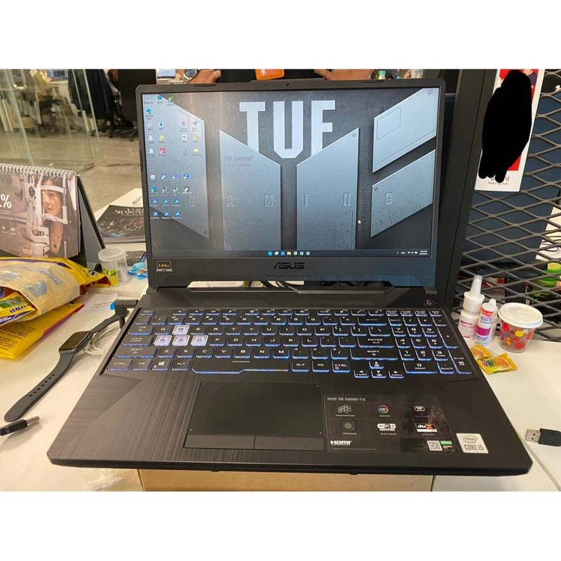 لپ تاپ TUF Gaming A15 FA506NFR-HN014-R7 7435HS-16GB DDR5-512GB SSD-RTX2050