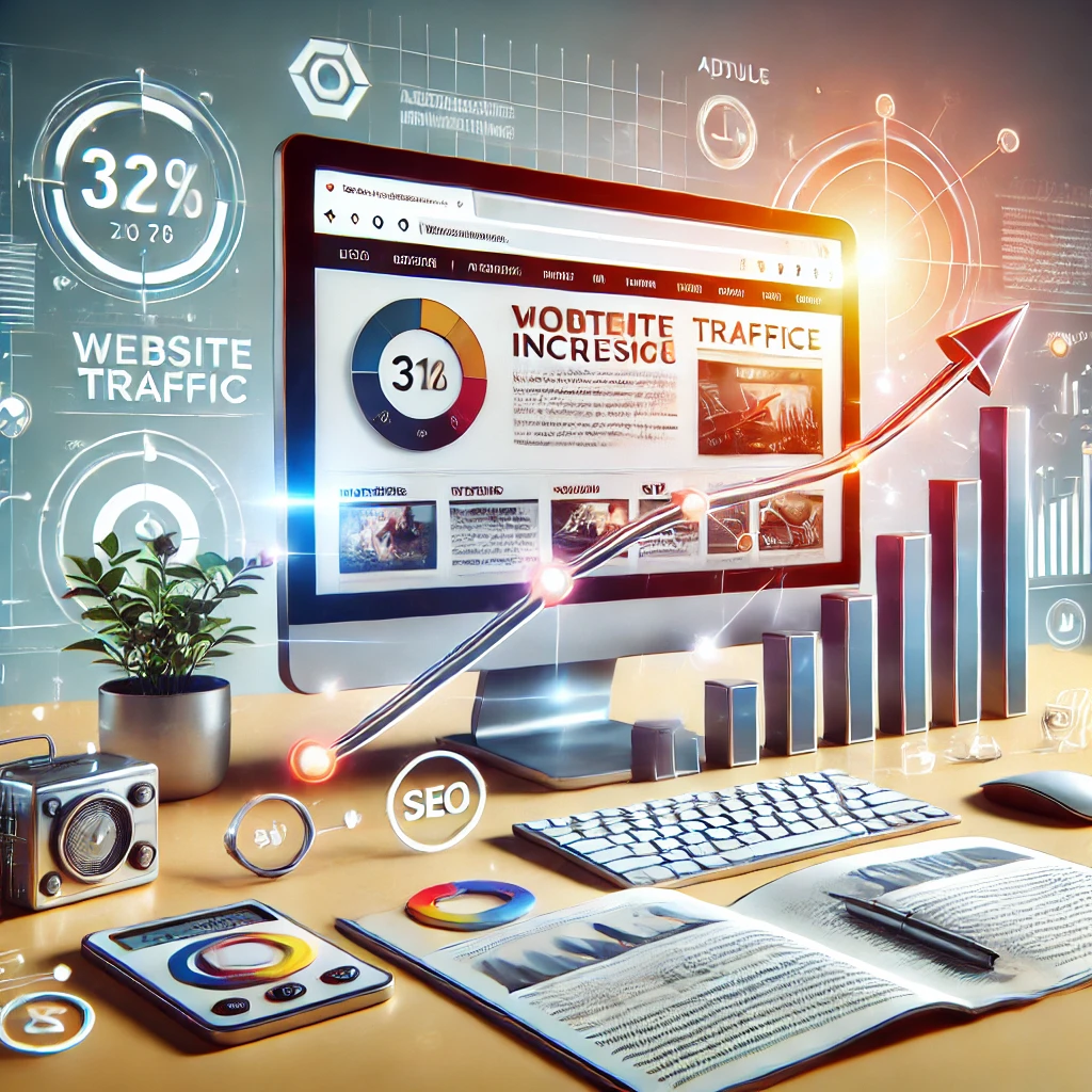 تأثیر تولید محتوا بر افزایش ترافیک سایت